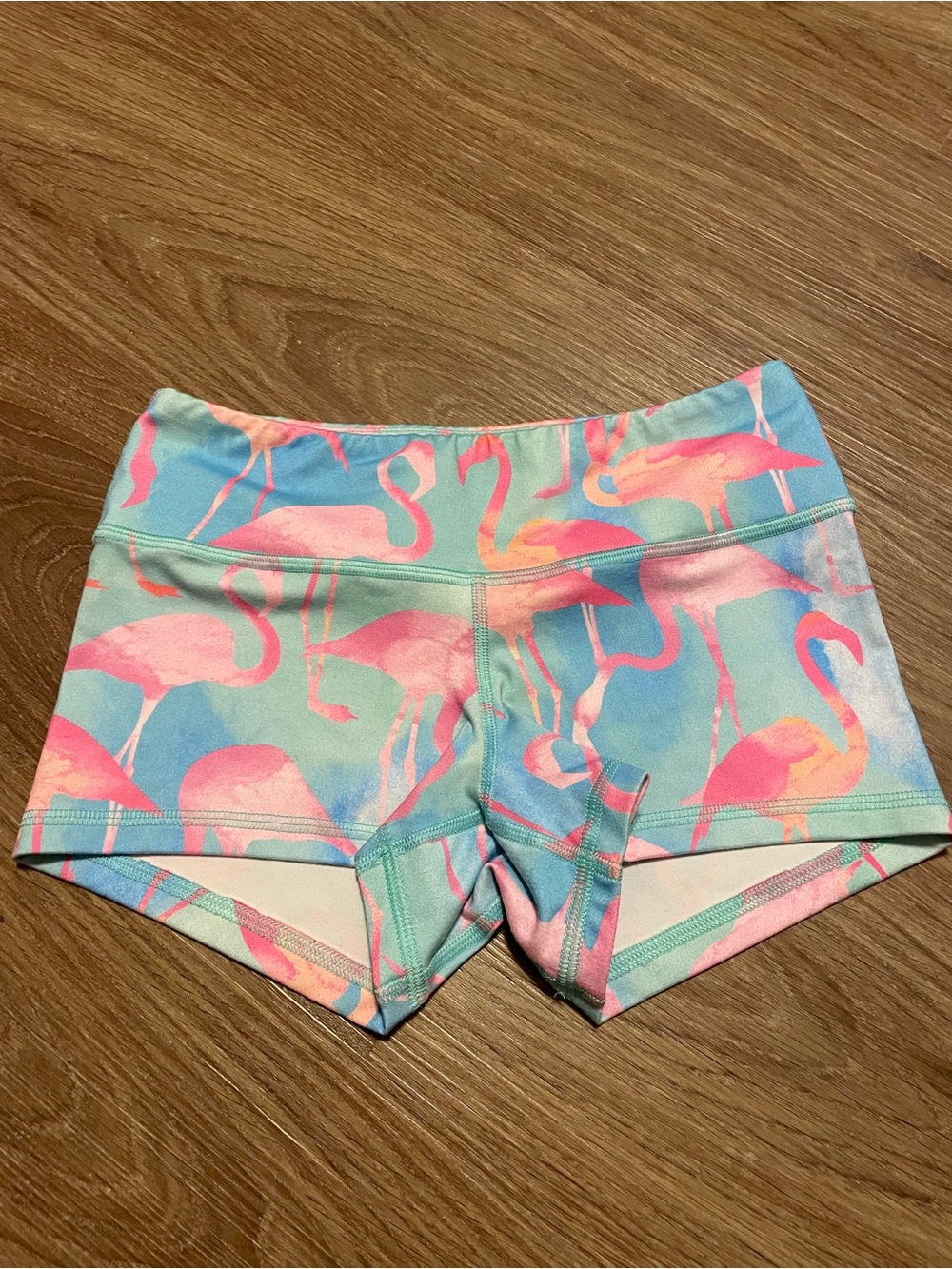 Fleo OG flamingo rewards shorts - Pink, Aqua & Coral